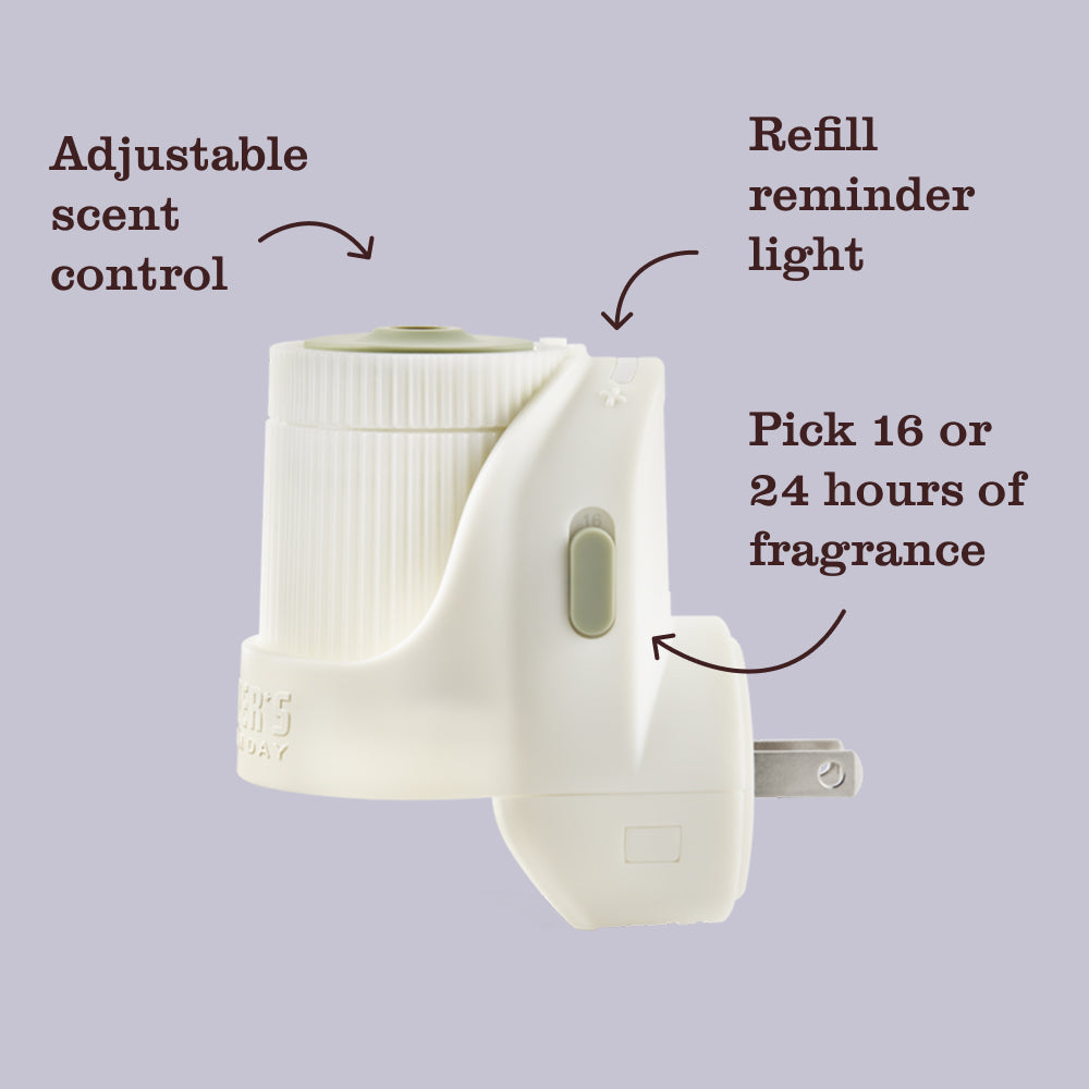Fresh Cut Grass Plug in Scented Oil Warmer With Refill - Image 5