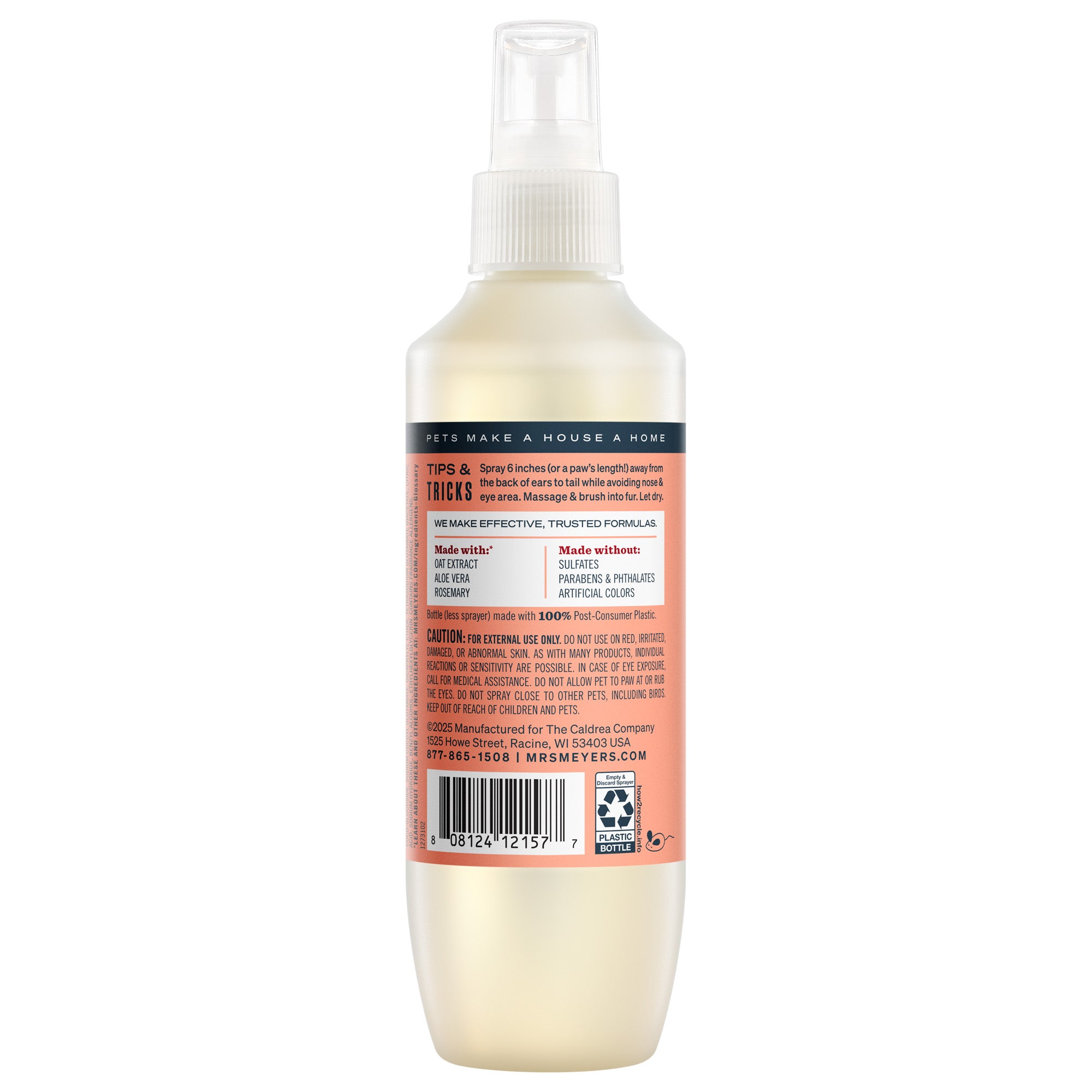 White Peach Cat Deodorizing Spritz - Image 2